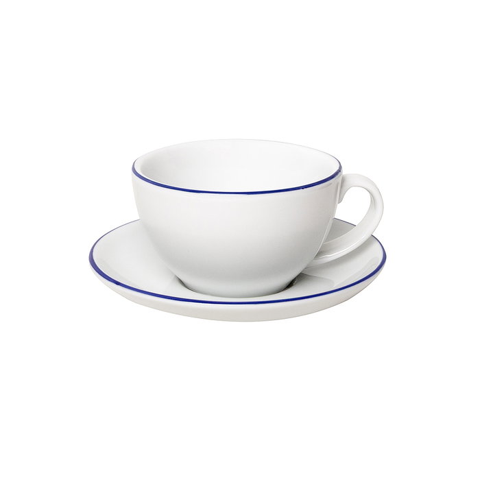 Avet Taza de Té con Plato Olimpic Blue Porcelana Avet Taza de Té con Plato Olimpic Blue Porcelana